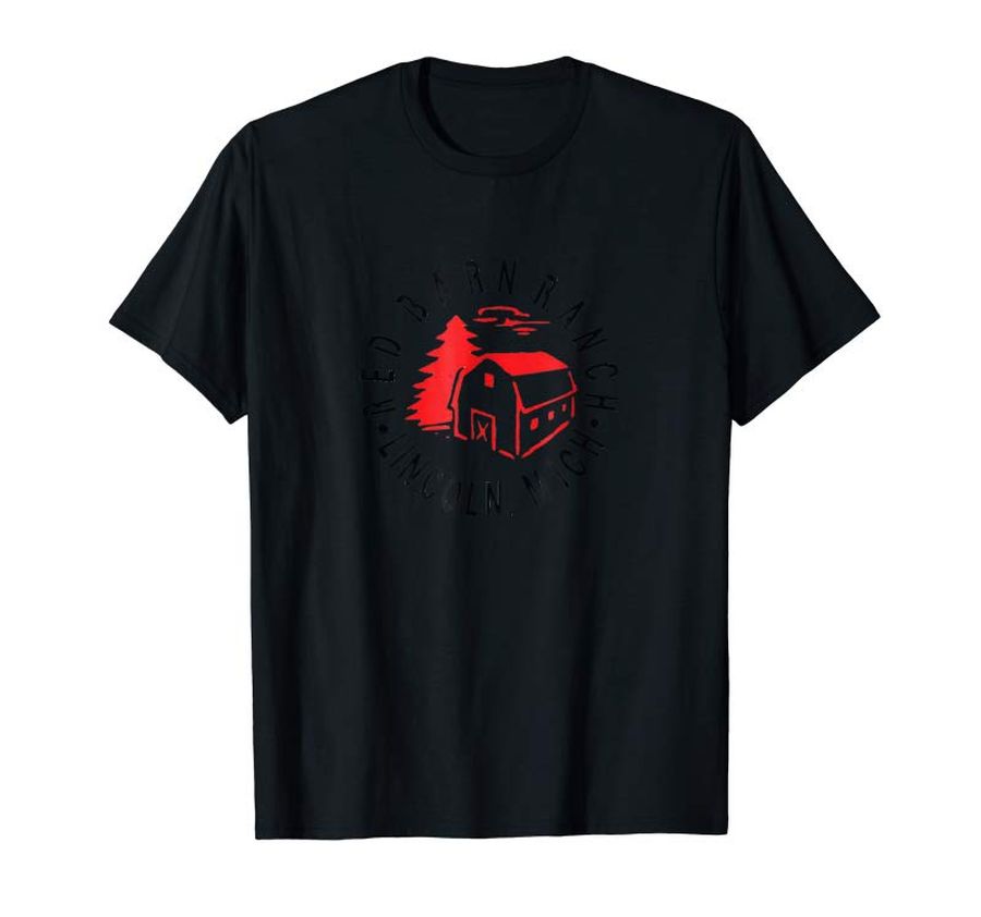 Order Now Red Barn Ranch – Lincoln Michigan – Hunting T-Shirt