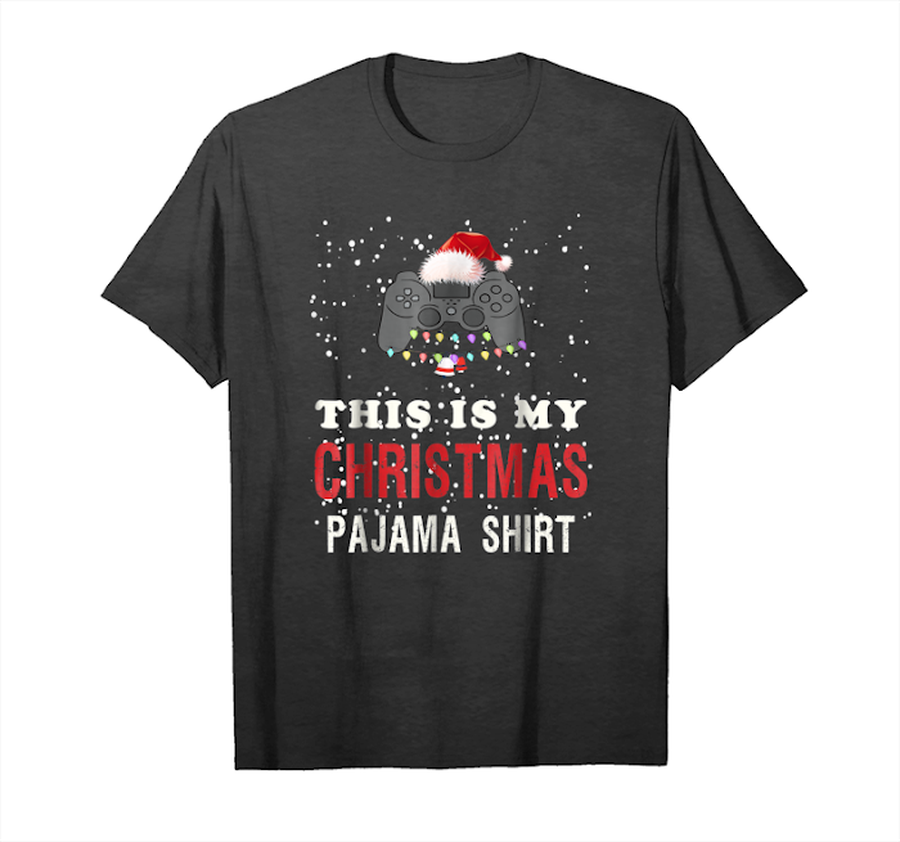 Order Now This Is My Christmas Pajama T Shirt Gamer Video Game Santa Unisex T-Shirt.png