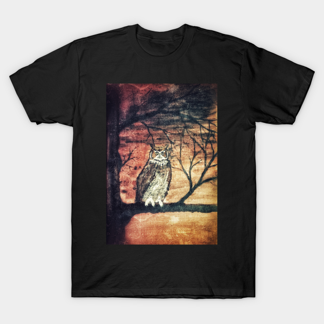 Owl in tree T-shirt, Hoodie, SweatShirt, Long Sleeve