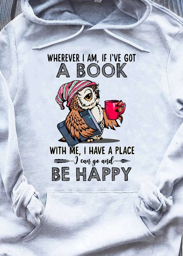 Owl Love Book, Back to school – Wherever i am if i've got a book with me i have a place i can go and be happy