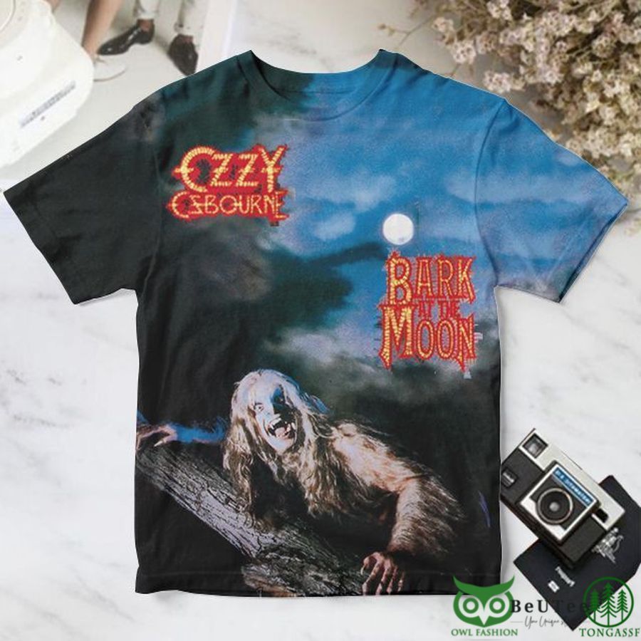 OZZY OSBOURNE BARK AT THE MOON ROCK 3D T-Shirt