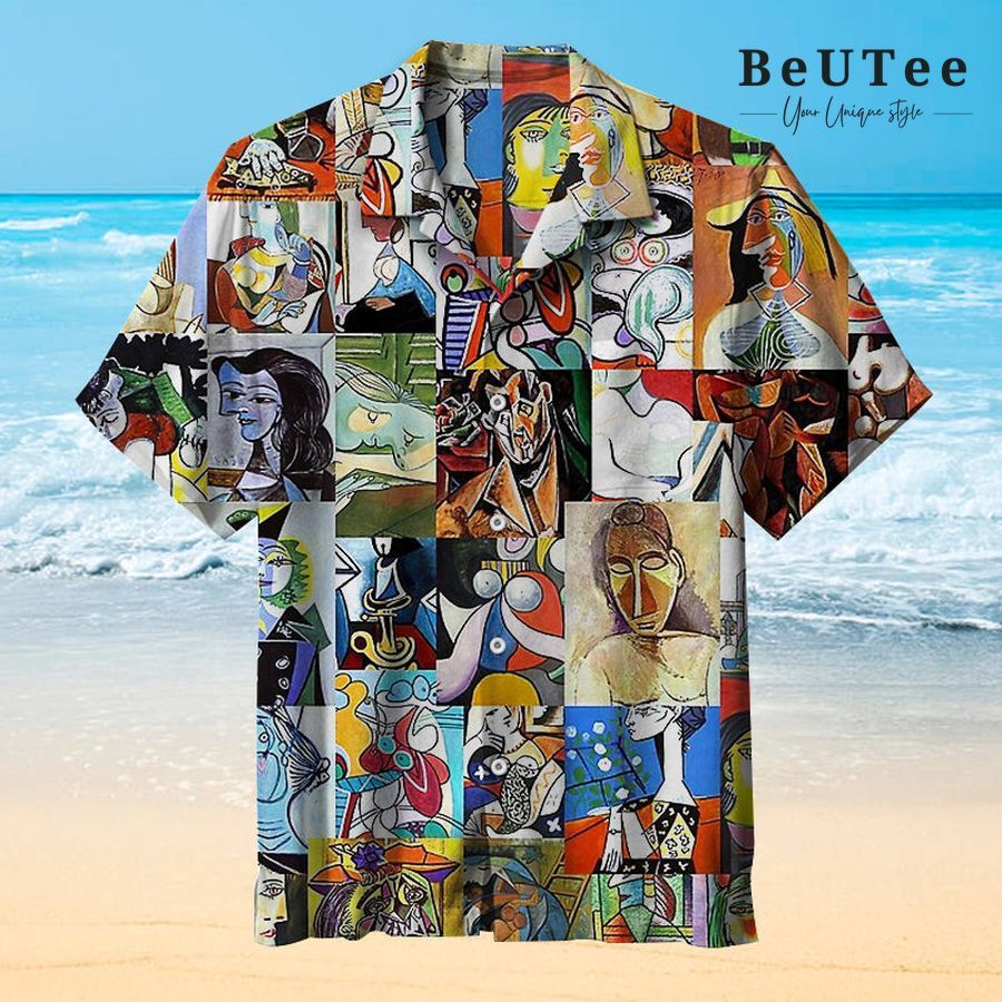 Pablo Picasso Poster Hawaiian Shirt