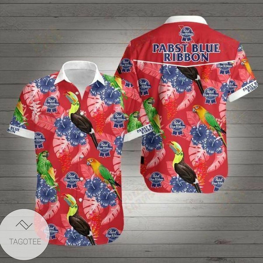 Pabst Blue Ribbon Hawaii Shirt Gift Ideas