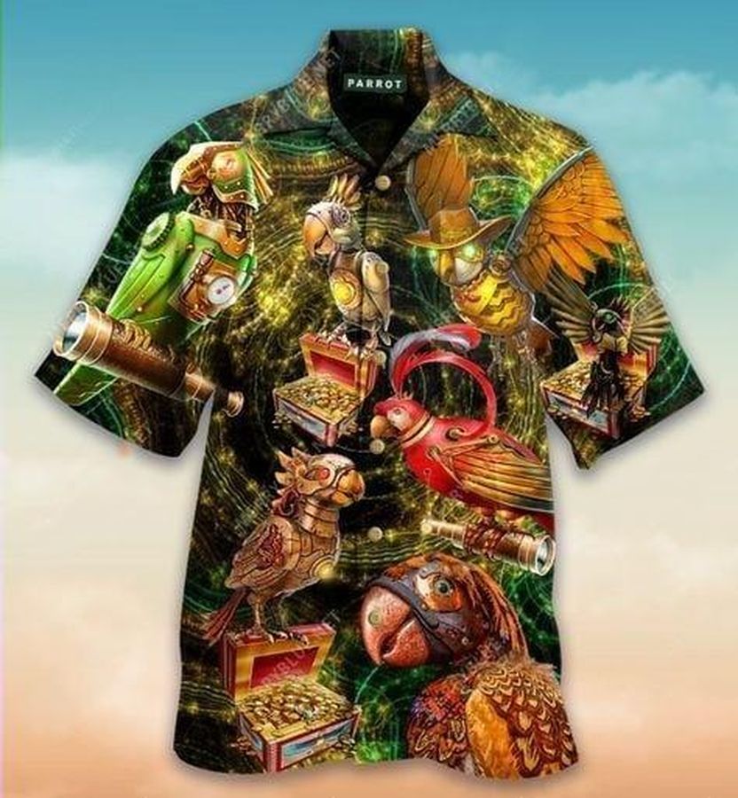 Parrot Hawaiian Shirt Pre12547, Hawaiian shirt, beach shorts, One-Piece Swimsuit, Polo shirt, Personalized shirt, funny shirts, gift shirts