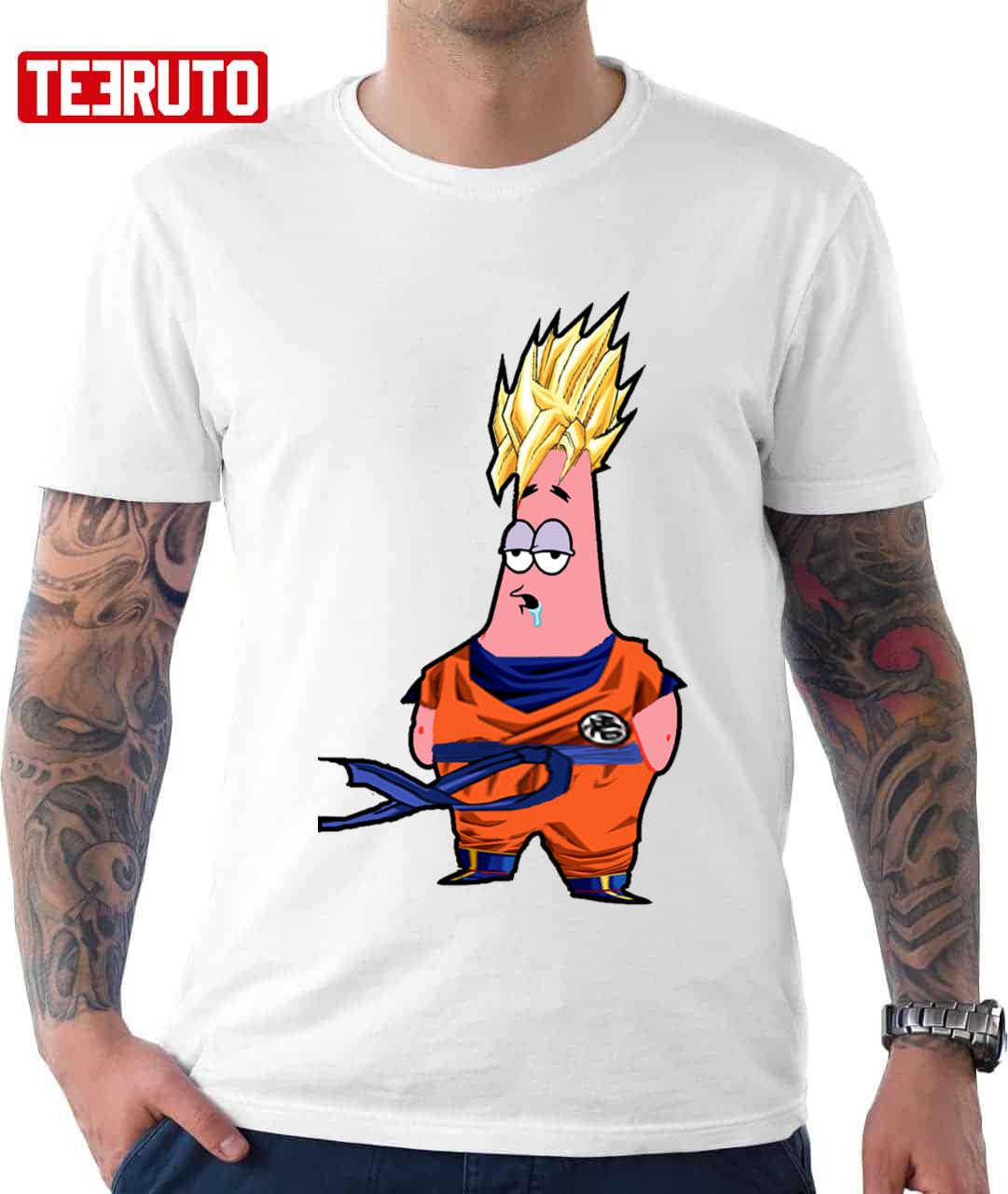 Patrick Ball Z SpongeBob Goku Dragon Ball Z Unisex T-Shirt