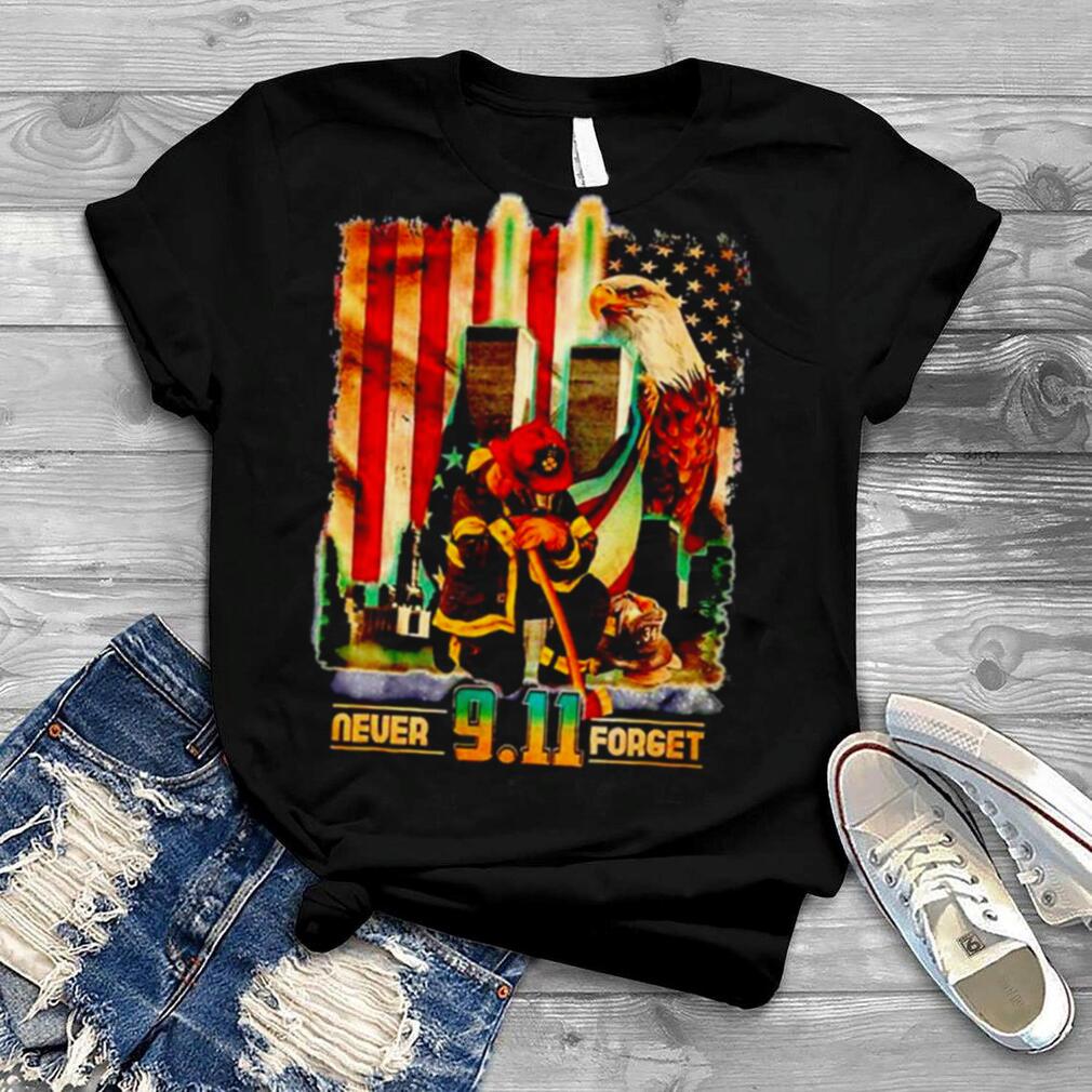 Patriot 911 Day We Will Never Forget Vintage T Shirt