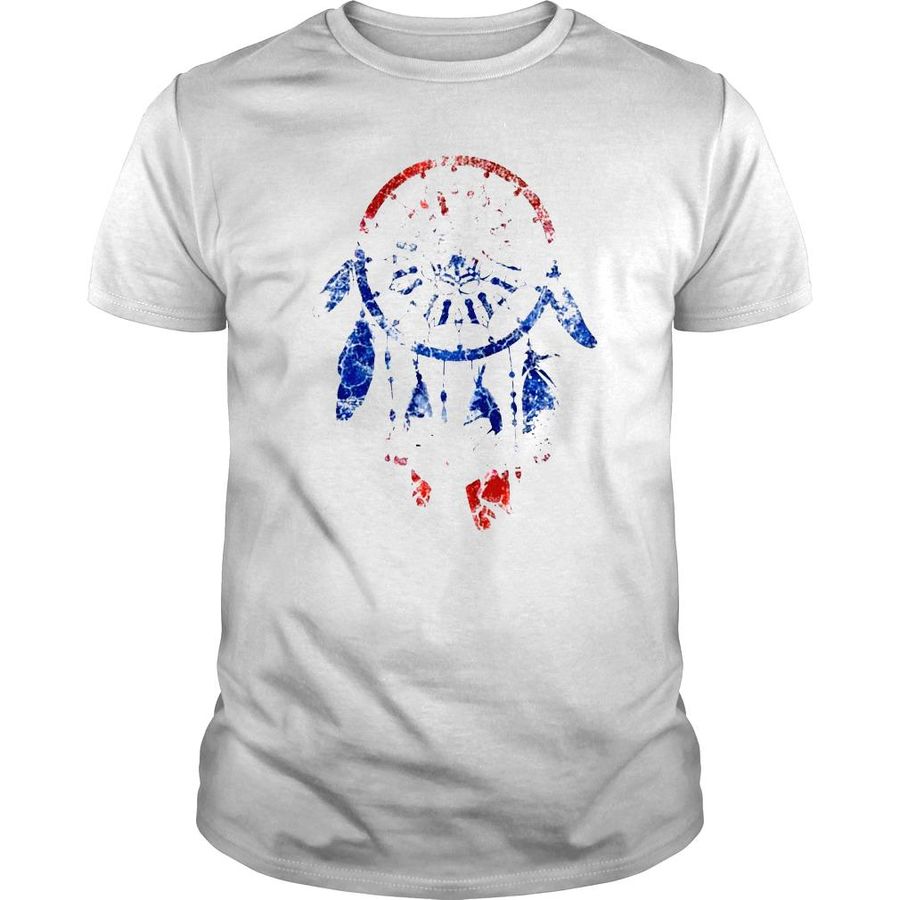 Patriotic dream catcher red white blue native American 2022 shirt