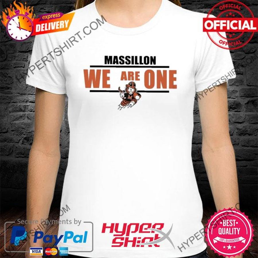 Paul Brown Tiger Massillon We Are One Shirt