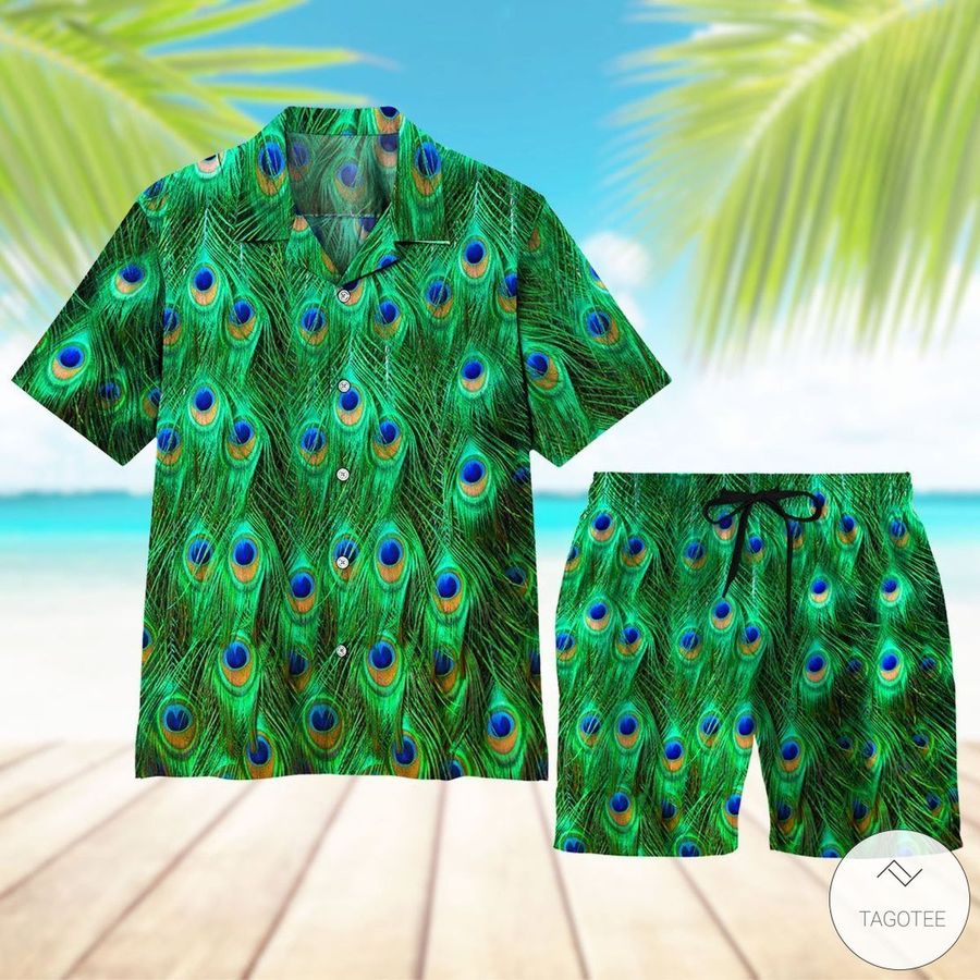 Peacock 3d Hawaiian Shirt