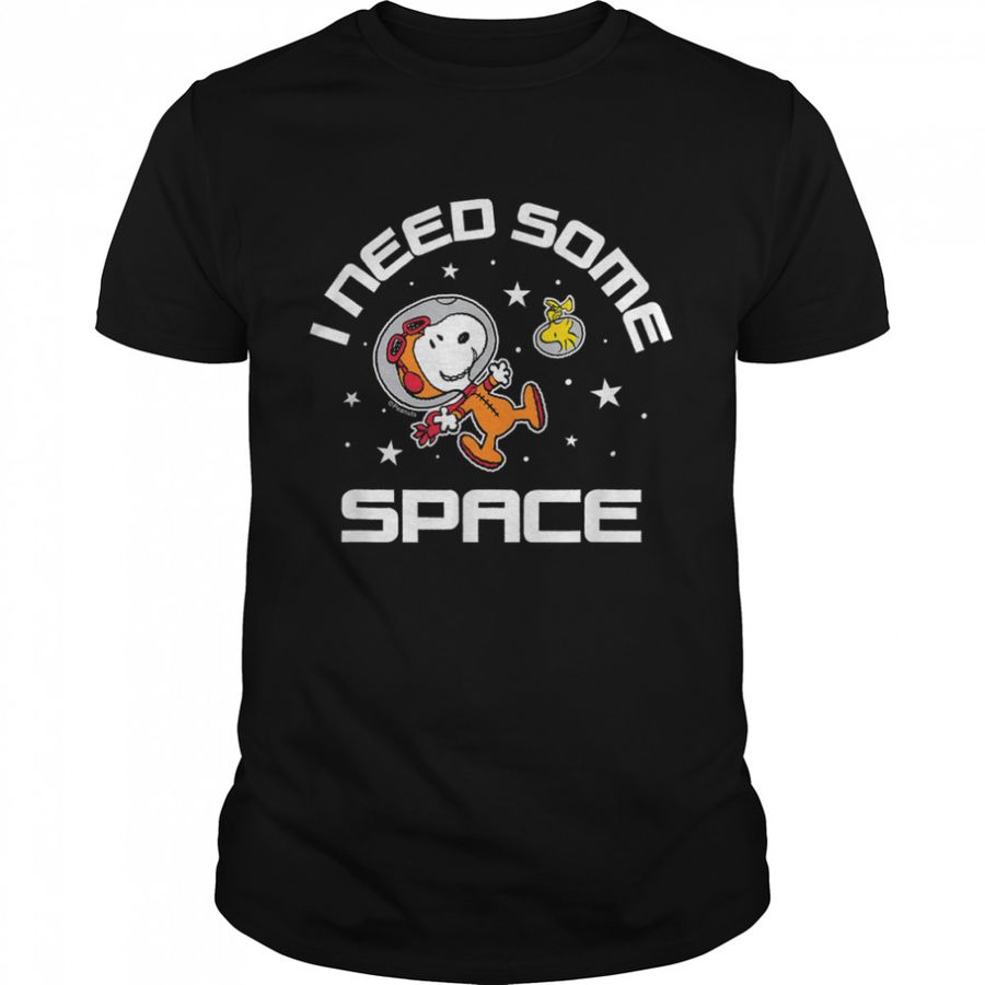 Peanuts – Snoopy and Woodstock I Need Some Space T-Shirt