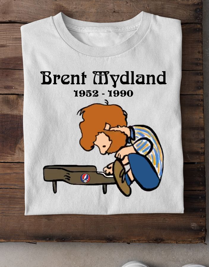 Peanuts X Brent Mydland 1952 1990 Grateful Dead Shirt