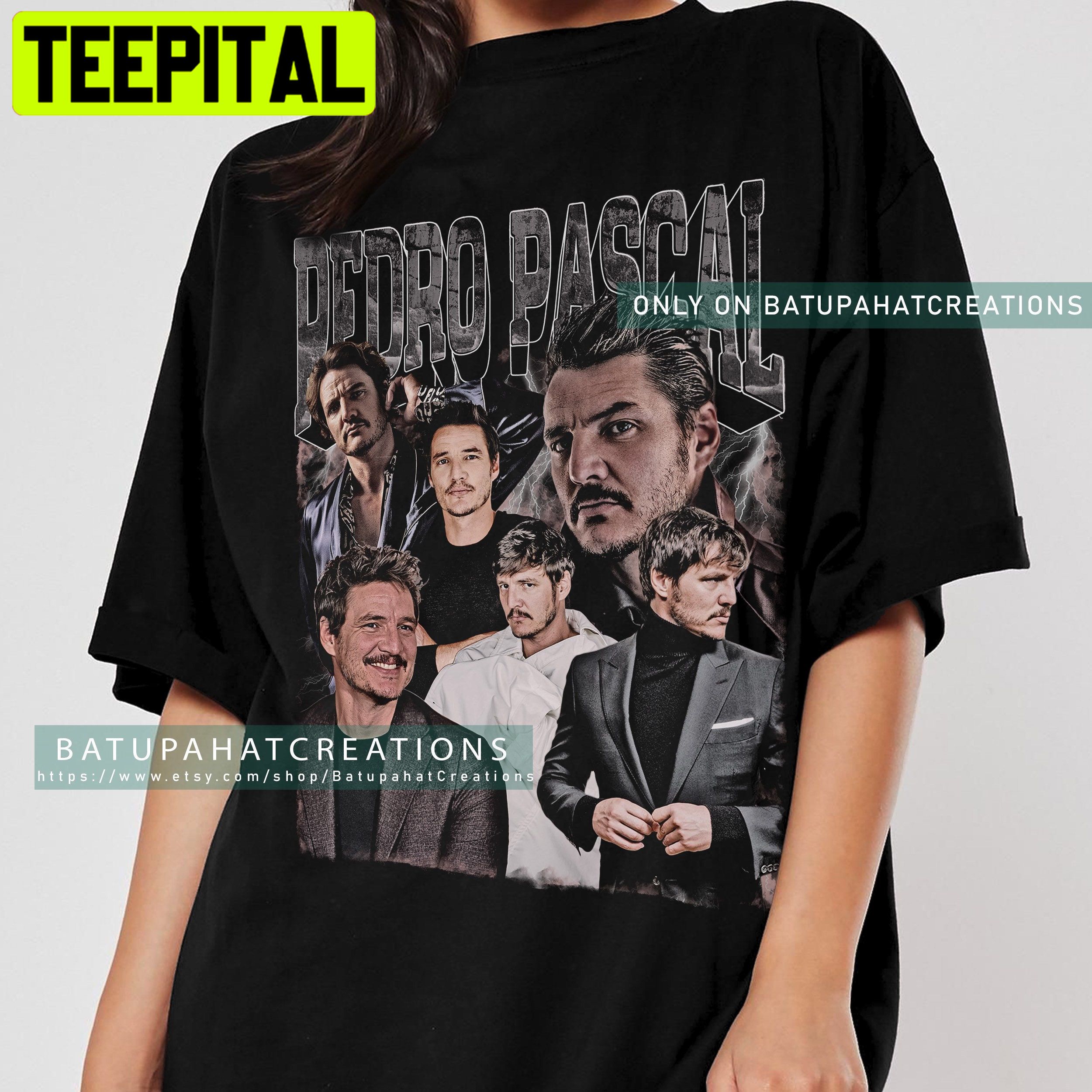 Pedro Pascal American Actor Movie Vintage Trending Unisex T-Shirt