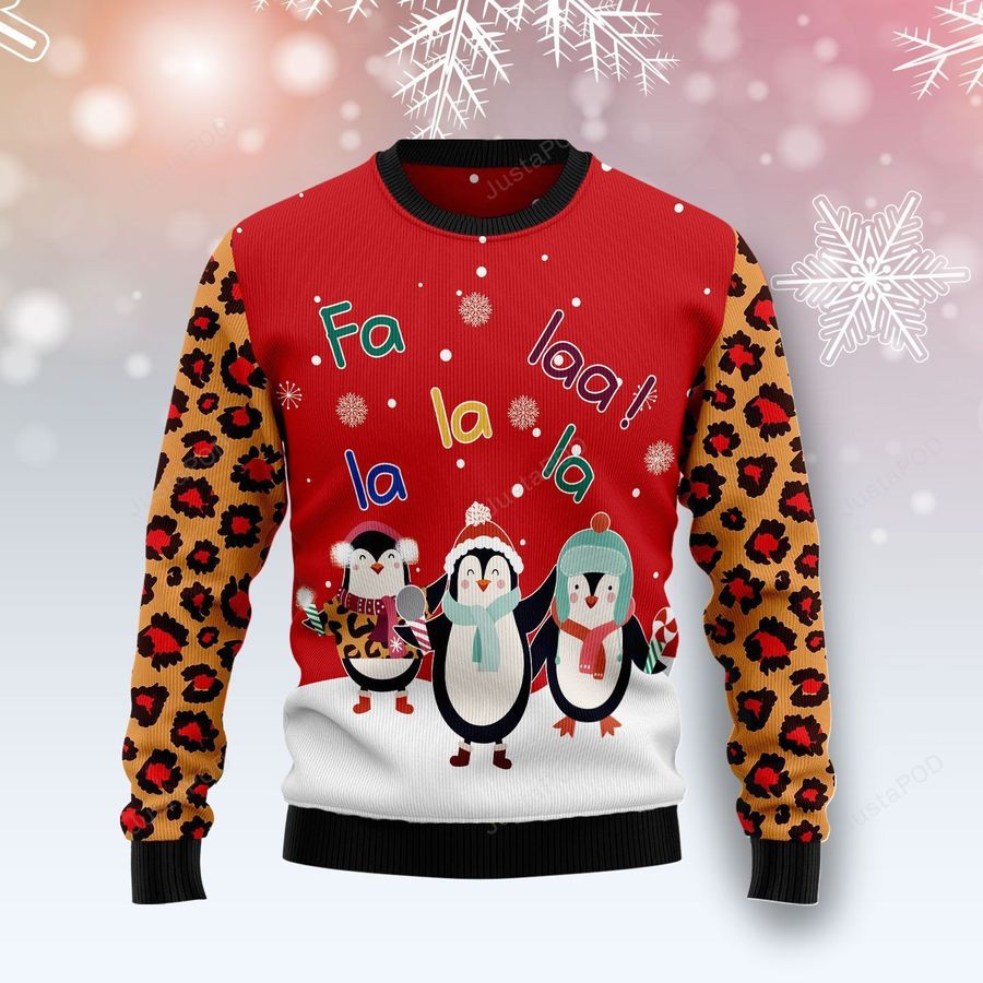 Penguin Christmas Song Ugly Christmas Sweater Ugly Sweater Christmas Sweaters