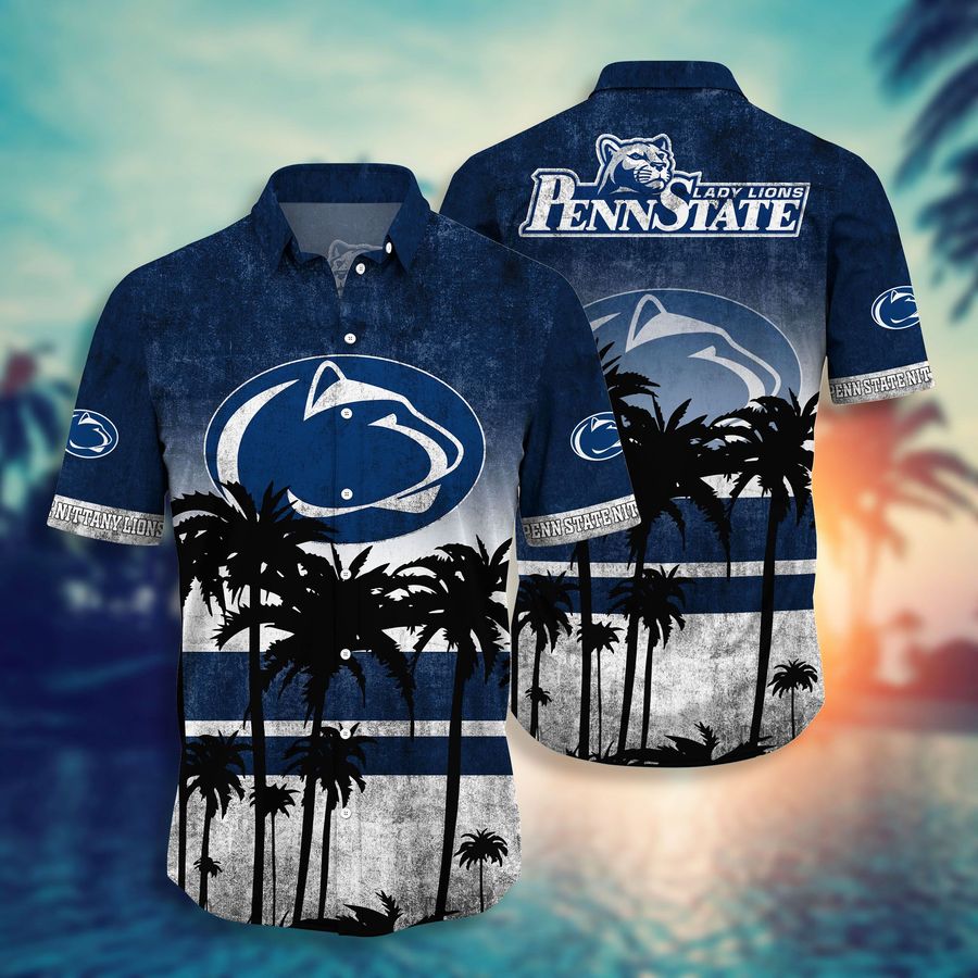 Penn State Nittany Lions NCAA T-shirt Hawaiian Shirt and Shorts