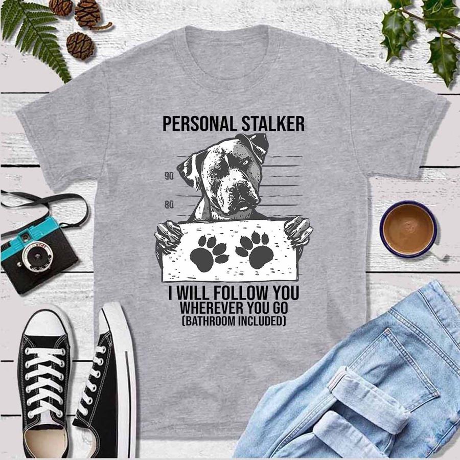 Personal stalker – Pitbull dog, Pitbull stalker, gift for dog person