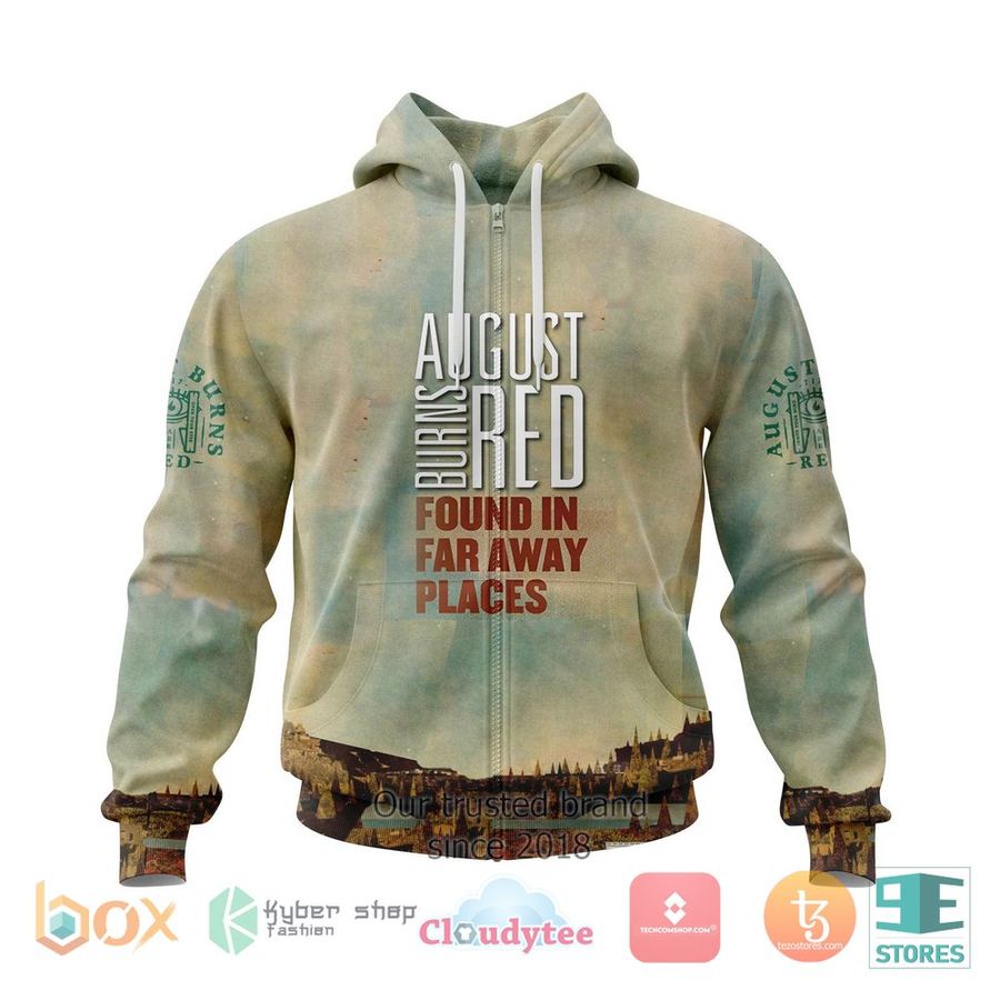 Personalized August Burns Red Found in Far Away Places Zip hoodie – LIMITED EDITION