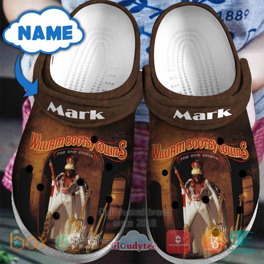 Personalized Bootsy Collins The One Giveth Album Crocband Clog – LIMITED EDITION
