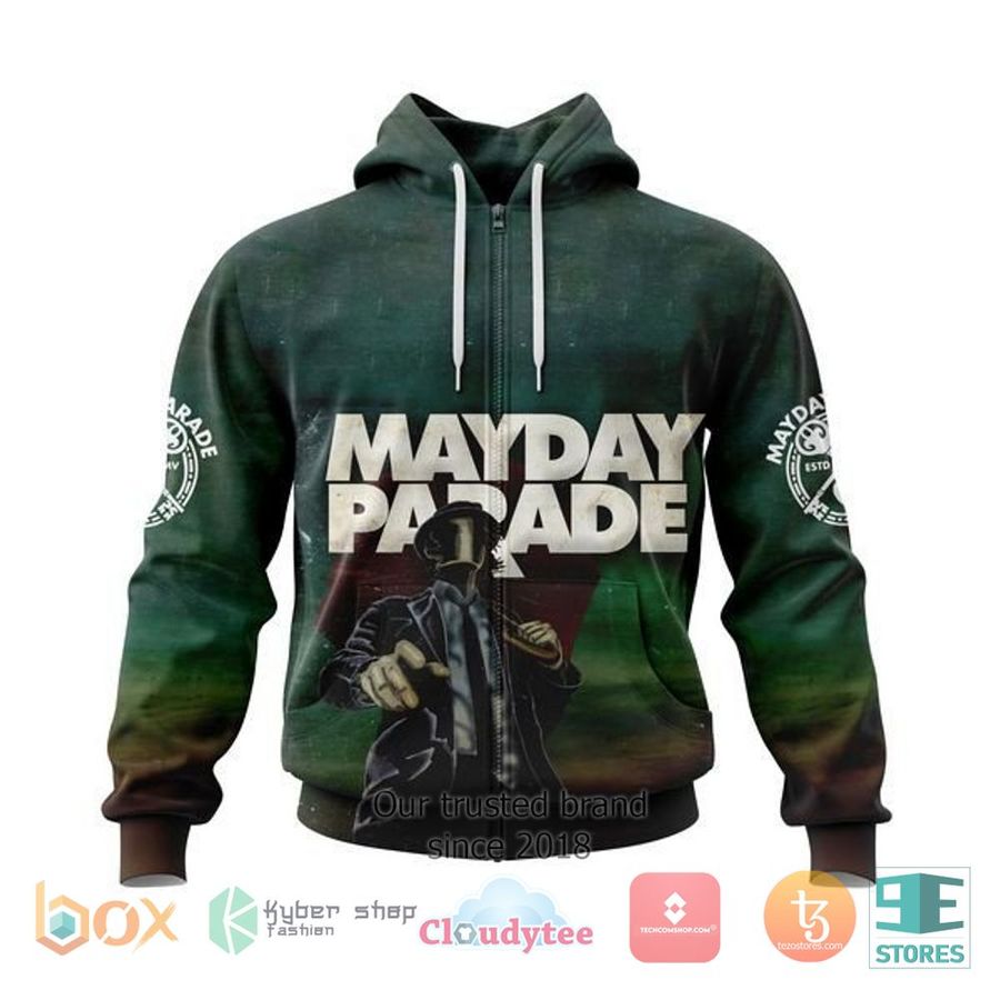 Personalized Mayday Parade Mayday Parade Zip hoodie – LIMITED EDITION