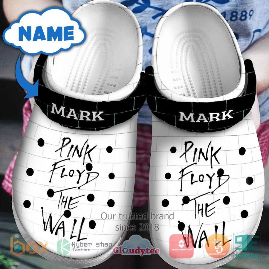 Personalized Pink Floyd Wall White Album Crocband Clog – LIMITED EDITION