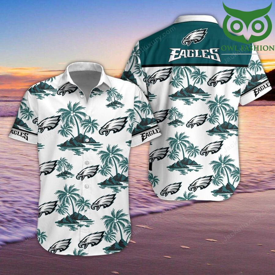 Philadelphia Eagles Hawaiian Shirt Short-Sleeves