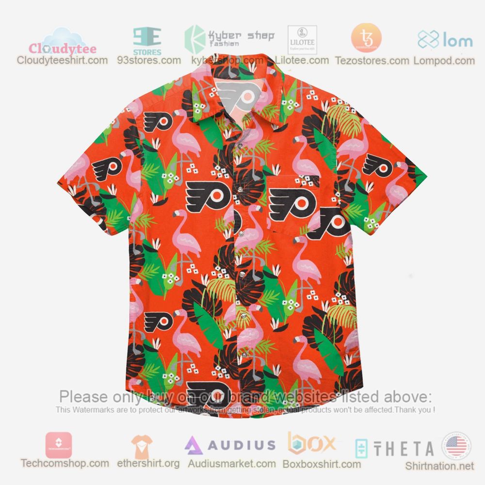 Philadelphia Flyers Floral Hawaiian Shirt – LIMITED EDITION