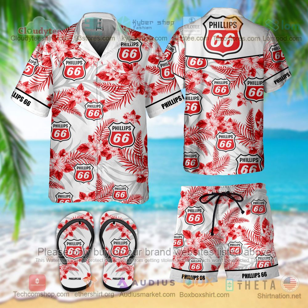 Phillips 66 Hawaiian Shirt, Short – LIMITED EDITION