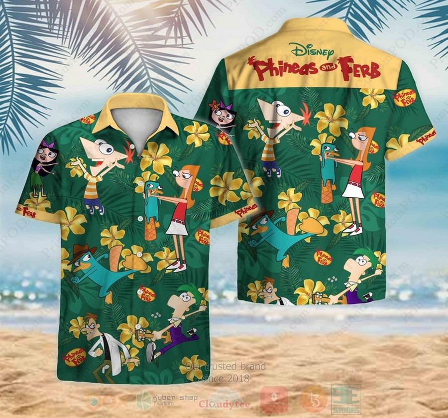 Phineas and Ferb Summer Hawaiian Shirt – LIMITED EDITION