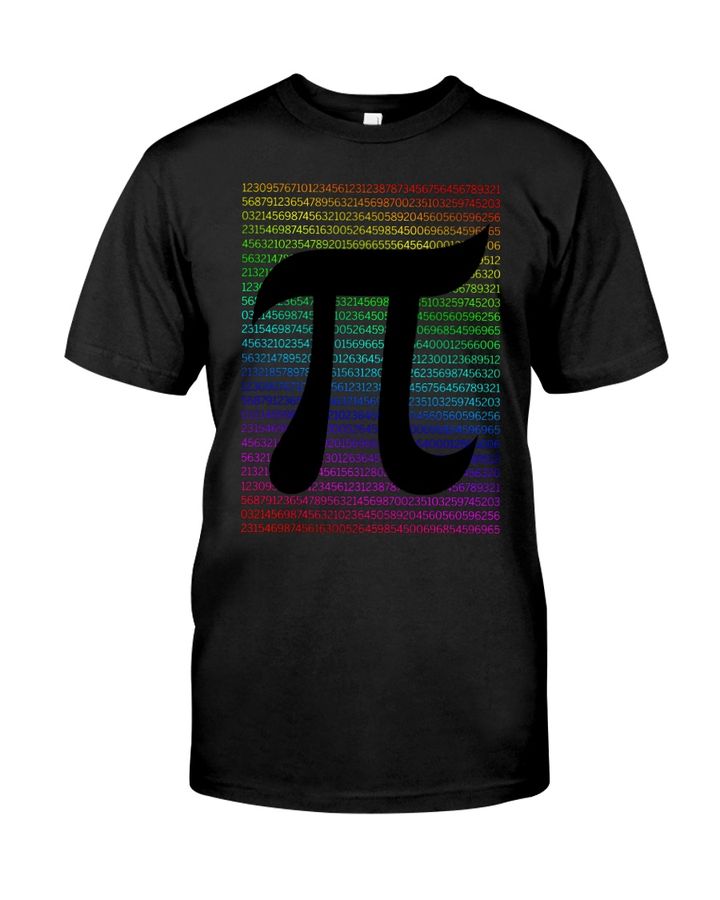 Pi Number Limited T-shirt Size S To 5XL