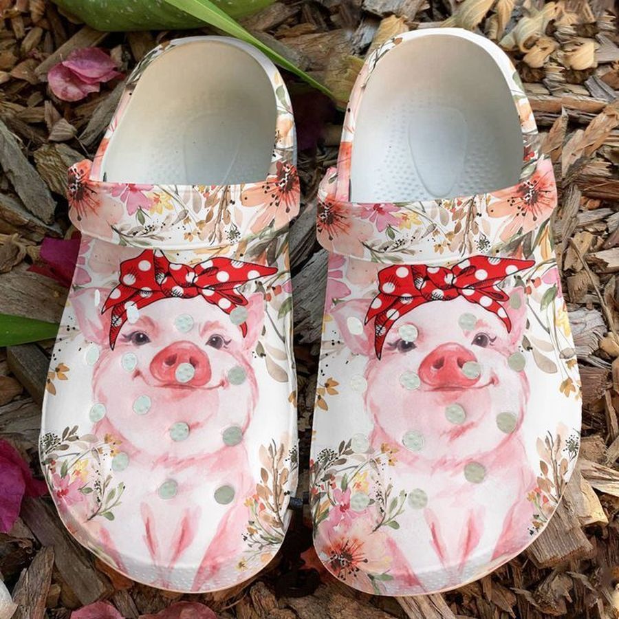 Pig Lovely Sku 964 Crocs Clog Shoes