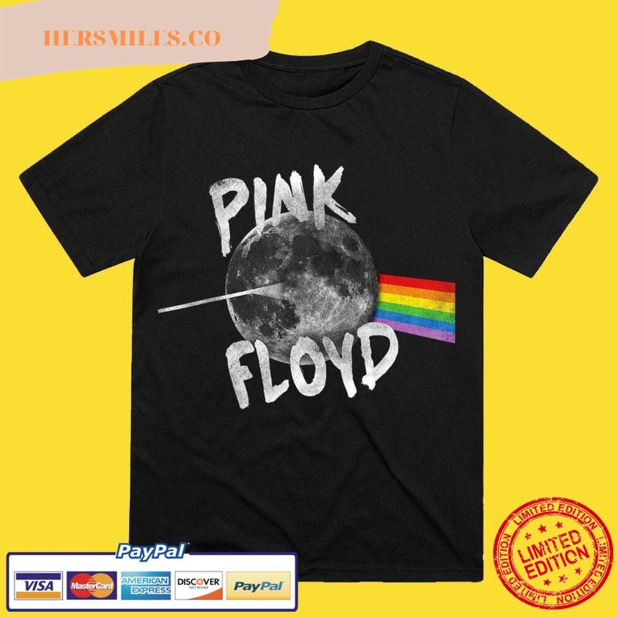 Pink Floyd Unique Dark Side of the Moon Prism T-Shirt