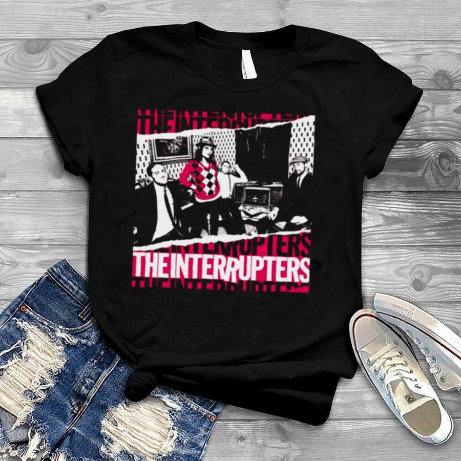 Pink Illustration Punk Rock Ska The Interrupters shirt