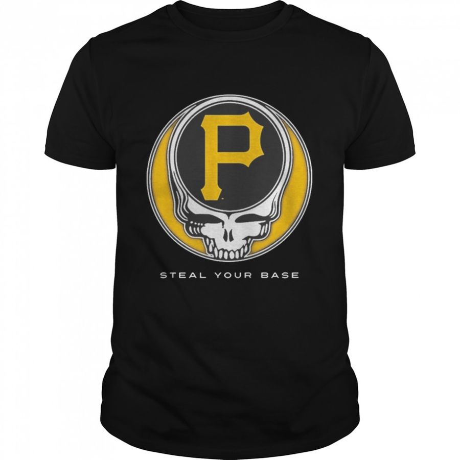 Pittsburgh Pirates Grateful Dead Steal Your Base Shirt