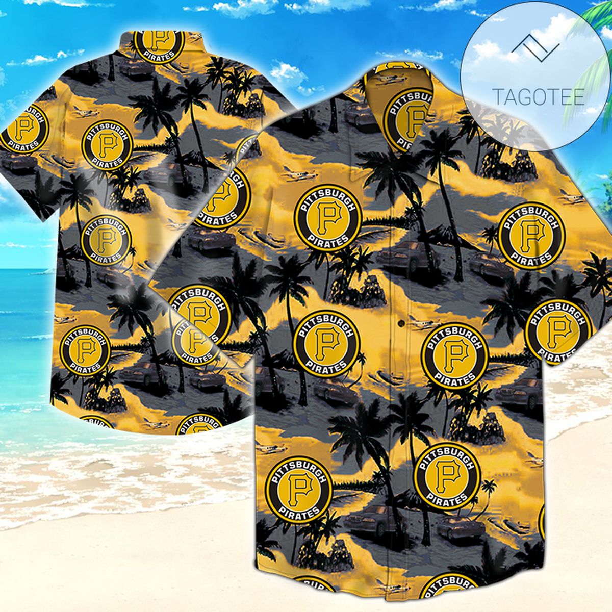 Pittsburgh Pirates Tommy Bahama Authentic Hawaiian Shirt 2022 Summer Button Up Shirt For Men Hawaiian Summer Trends Shirt 2020
