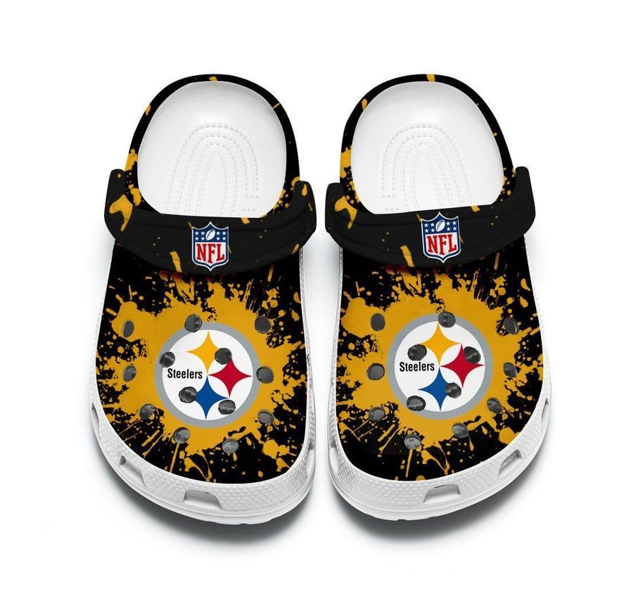 Pittsburgh Steelers Custom For Nfl Fans Crocs Clog Shoes