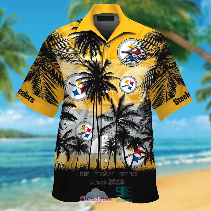 Pittsburgh Steelers Palm tree Hawaiian Shirt – LIMITED EDITION