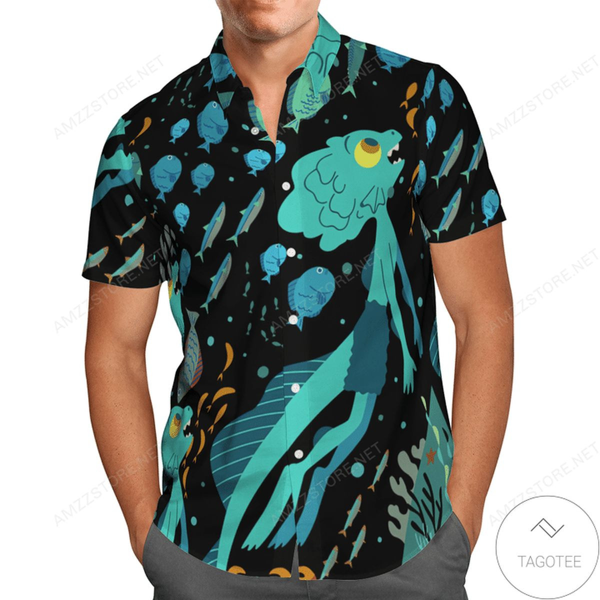 Pixar And Luca Cartoon Hawaiian Shirt