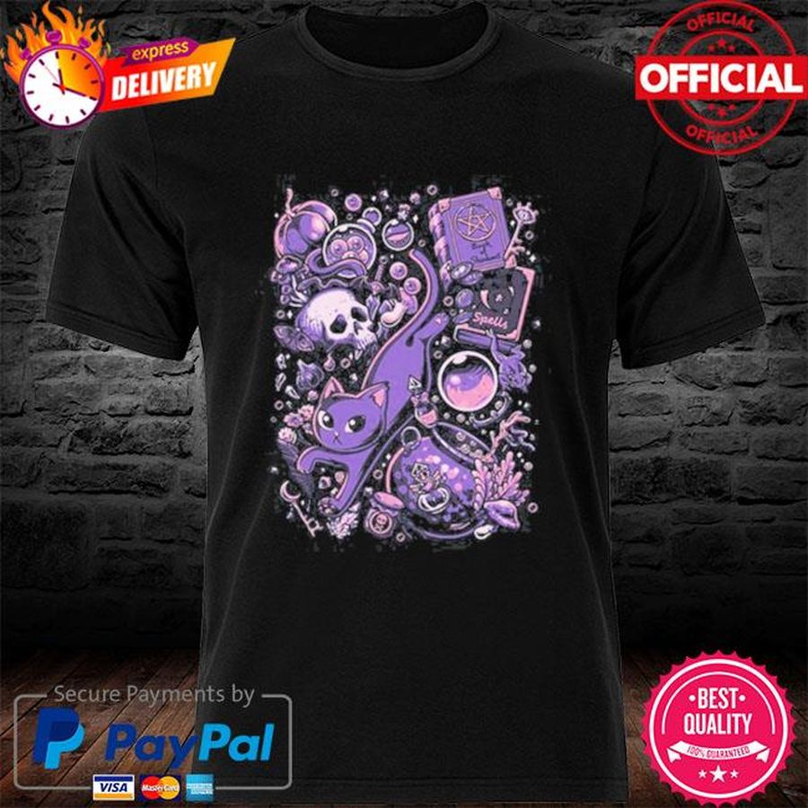 Pixel Eye Bat Shop Witch Stuff Shirt