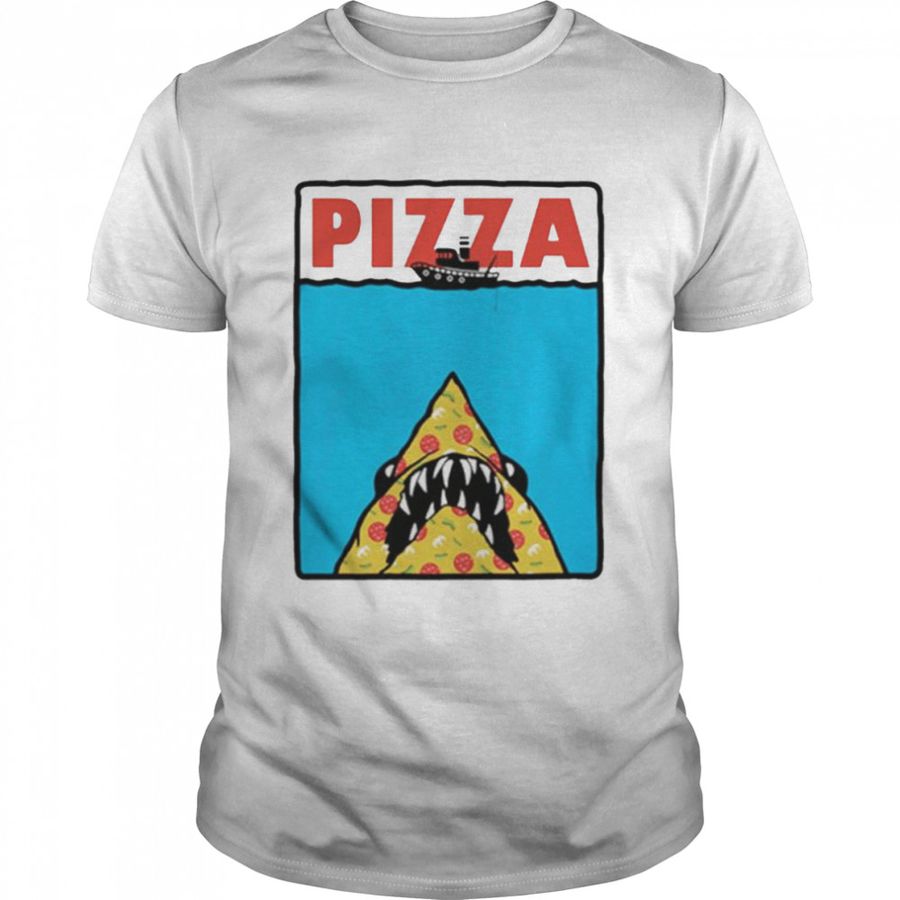 Pizza Jaws Parody shirt