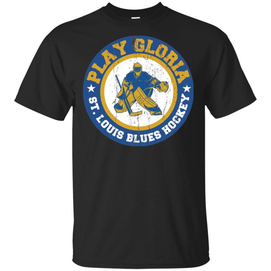 Play Gloria Ice Hockey Jersey Winning Champions St Louis Shirt, Hoodie