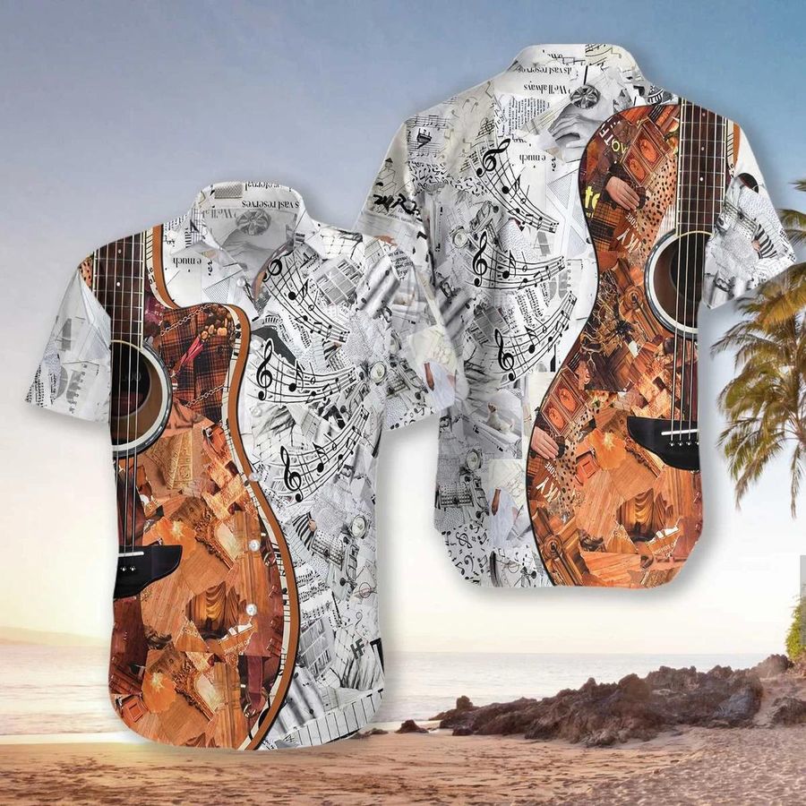 Play With Music Guitar Unisex Hawaiian Shirt Pre12479, Hawaiian shirt, beach shorts, One-Piece Swimsuit, Polo shirt, Personalized shirt, funny shirts
