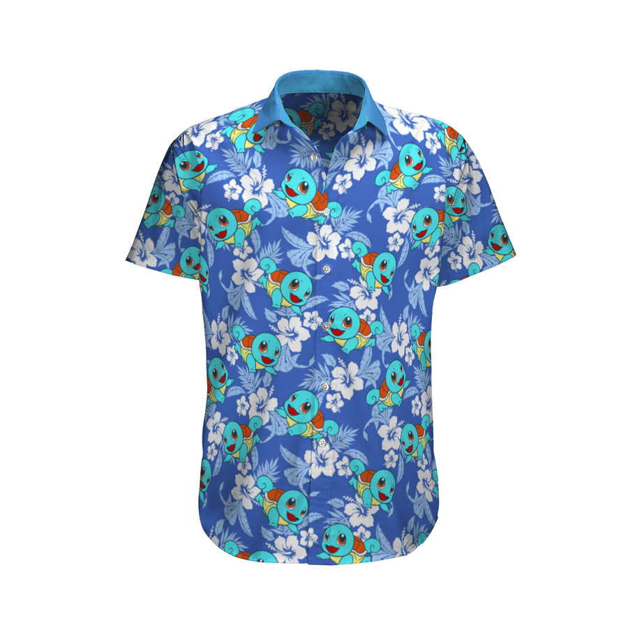 Pokemon Squirtle Tropical Beach Hawaiian Shirt And.png