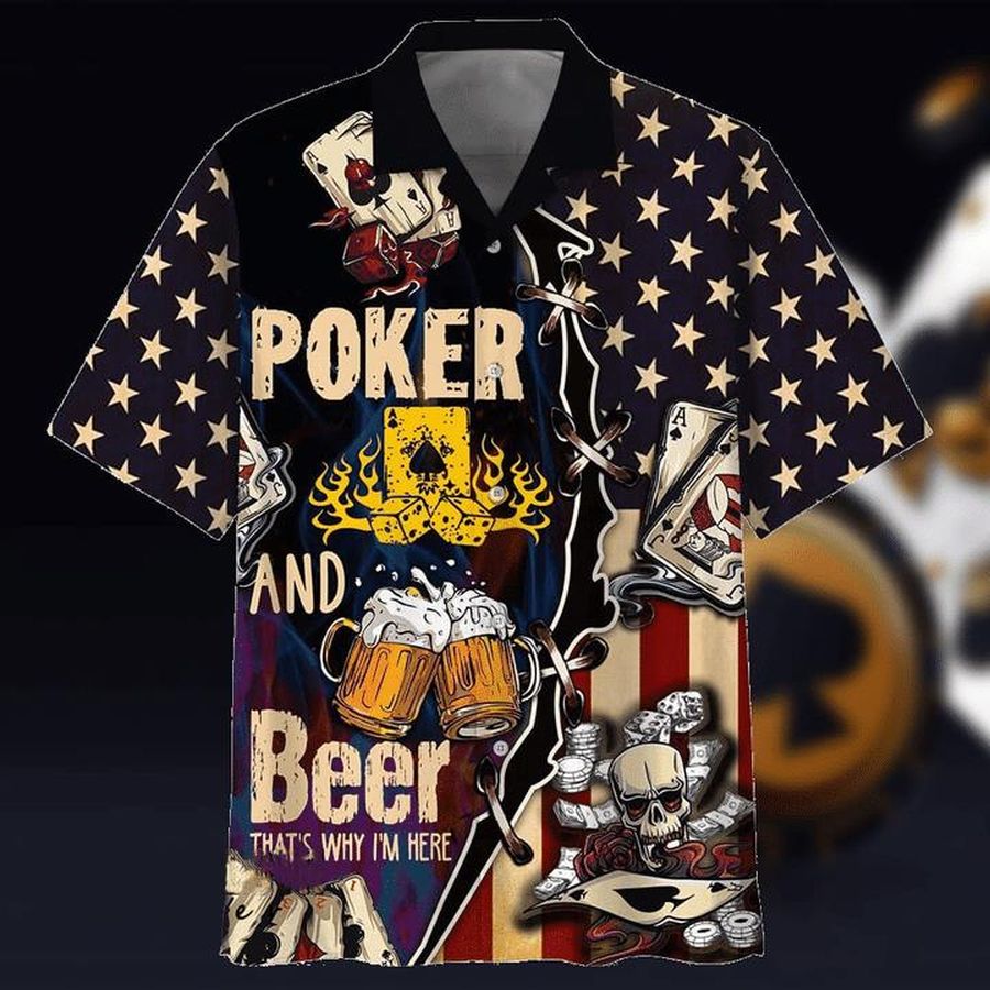 Poker Player Hawaiian Shirt Pre11563, Hawaiian shirt, beach shorts, One-Piece Swimsuit, Polo shirt, Personalized shirt, funny shirts, gift shirts