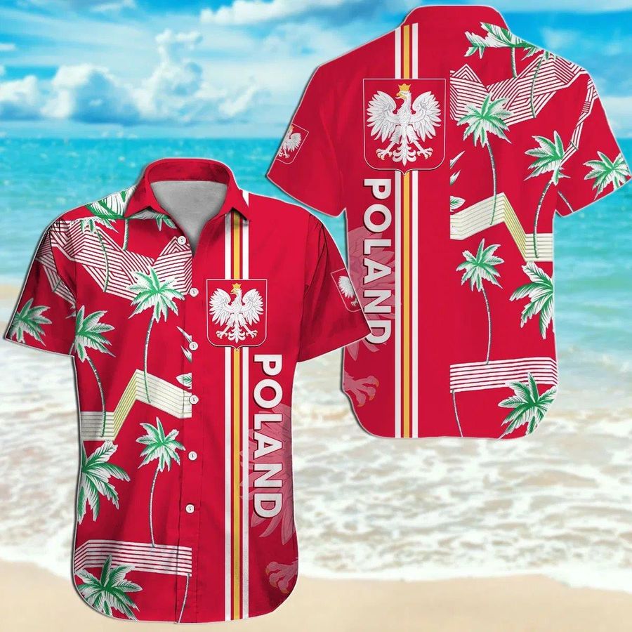 Poland Hawaiian Shirt Pre11264, Hawaiian shirt, beach shorts, One-Piece Swimsuit, Polo shirt, Personalized shirt, funny shirts, gift shirts