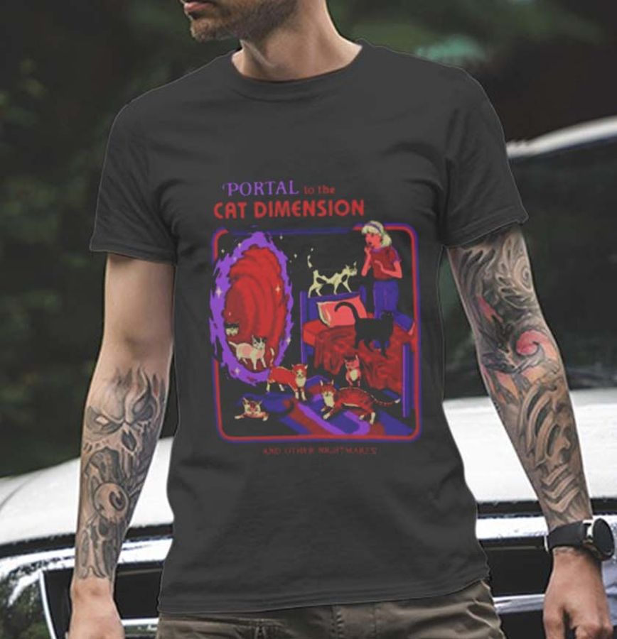 Portal To The Cat Dimension Unisex T-shirt