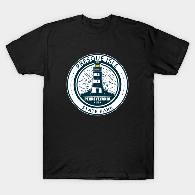 Presque Isle State Park Pennsylvania Badge T-shirt, Hoodie, SweatShirt, Long Sleeve