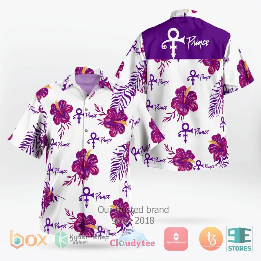 Prince purple hibiscus Hawaiian Shirt – LIMITED EDITION