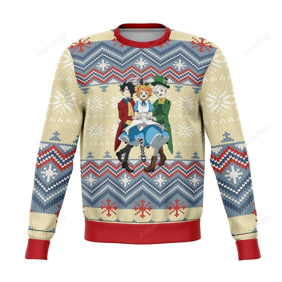 Promised Neverland Ugly Christmas Sweater All Over Print Sweatshirt Ugly