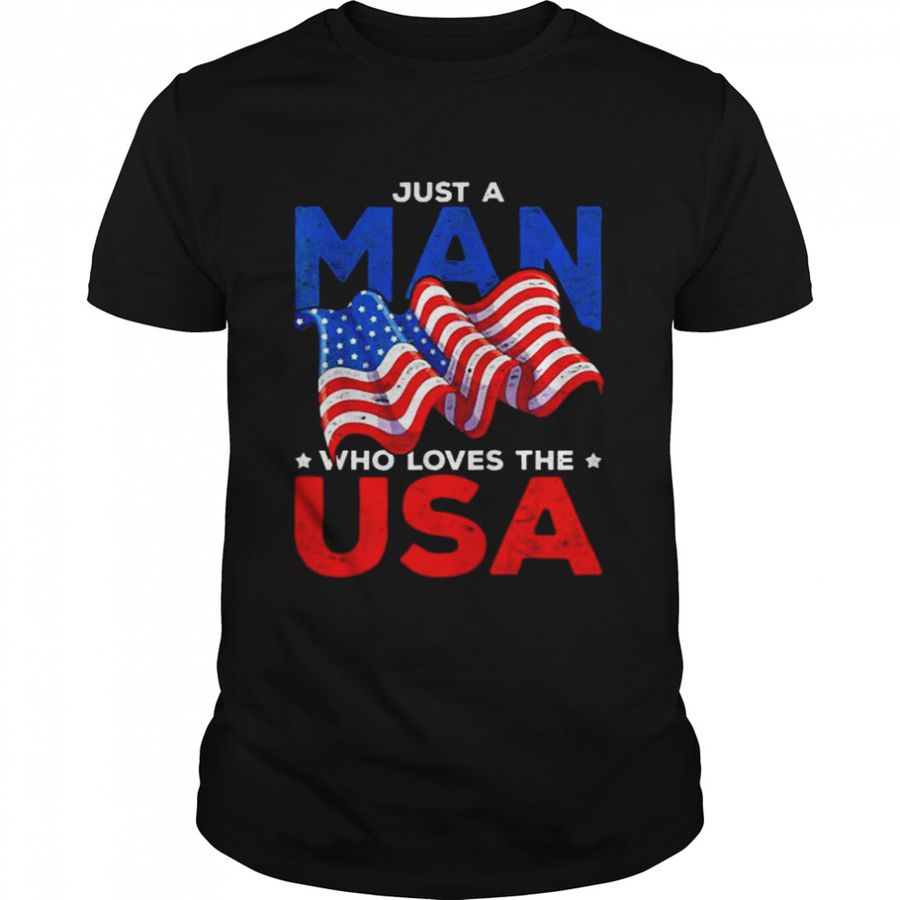 Proud American USA Flag Freedom Liberty 4th Of July Shirt