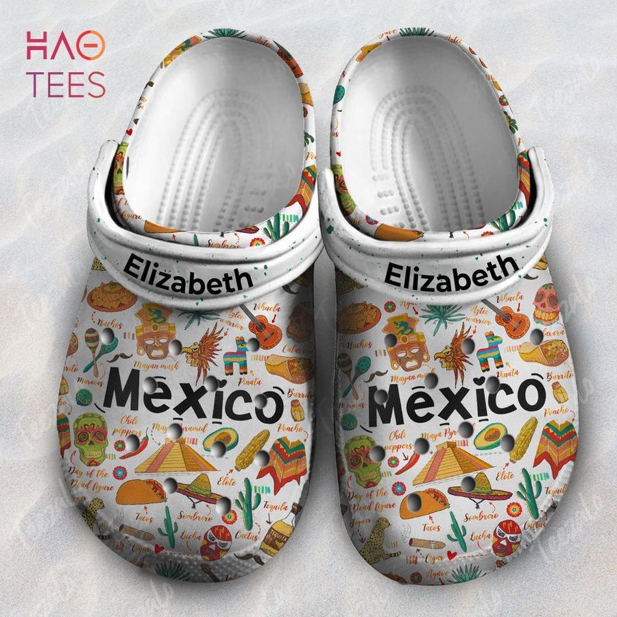 Proud Mexico Symbols Personalized Crocs Shoes