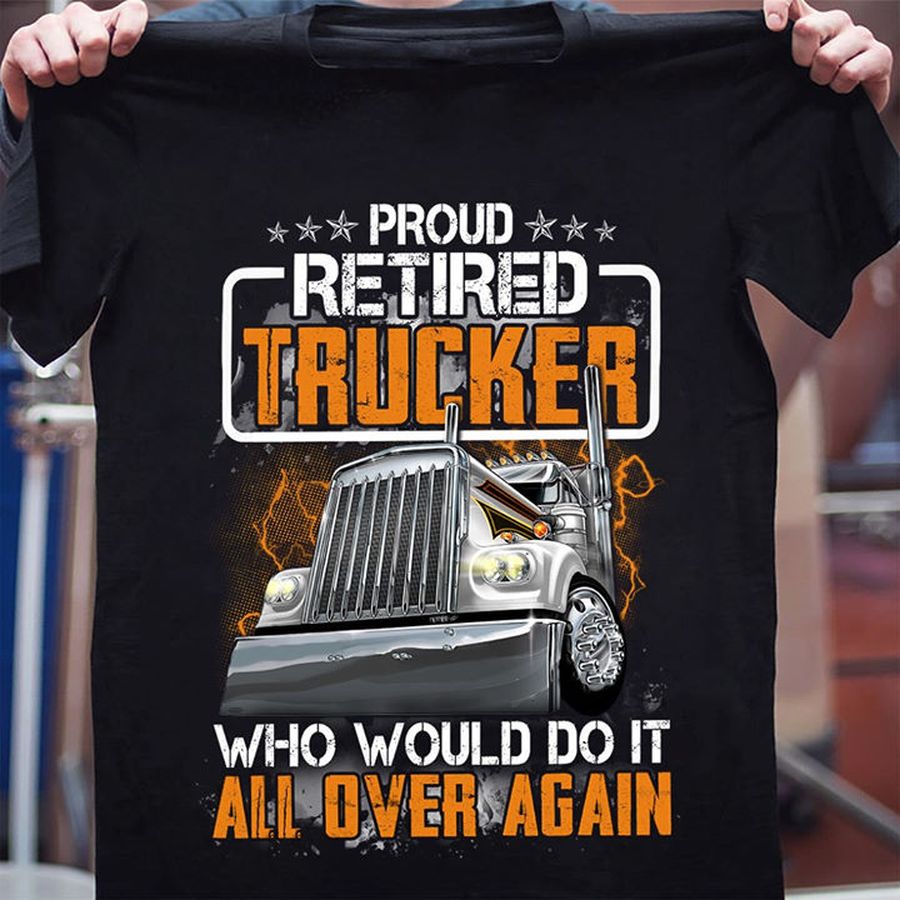 Proud retired trucker who would do it all over again